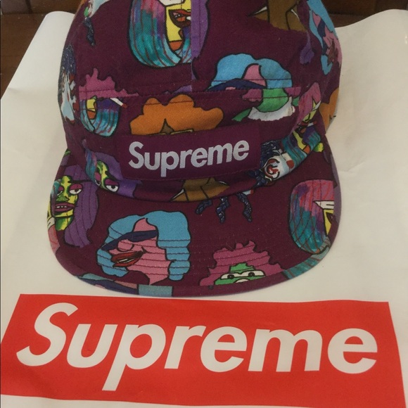 Supreme Other - Supreme gonz heads camp cap plum purple hat